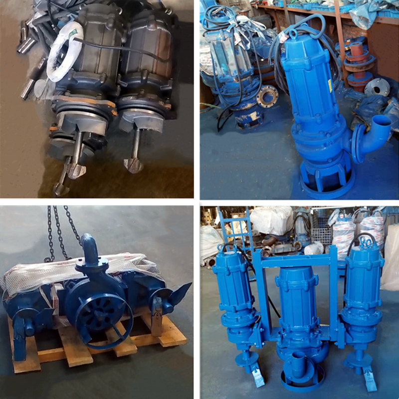 挖機懸掛式潛水泥砂泵輸送距離遠
